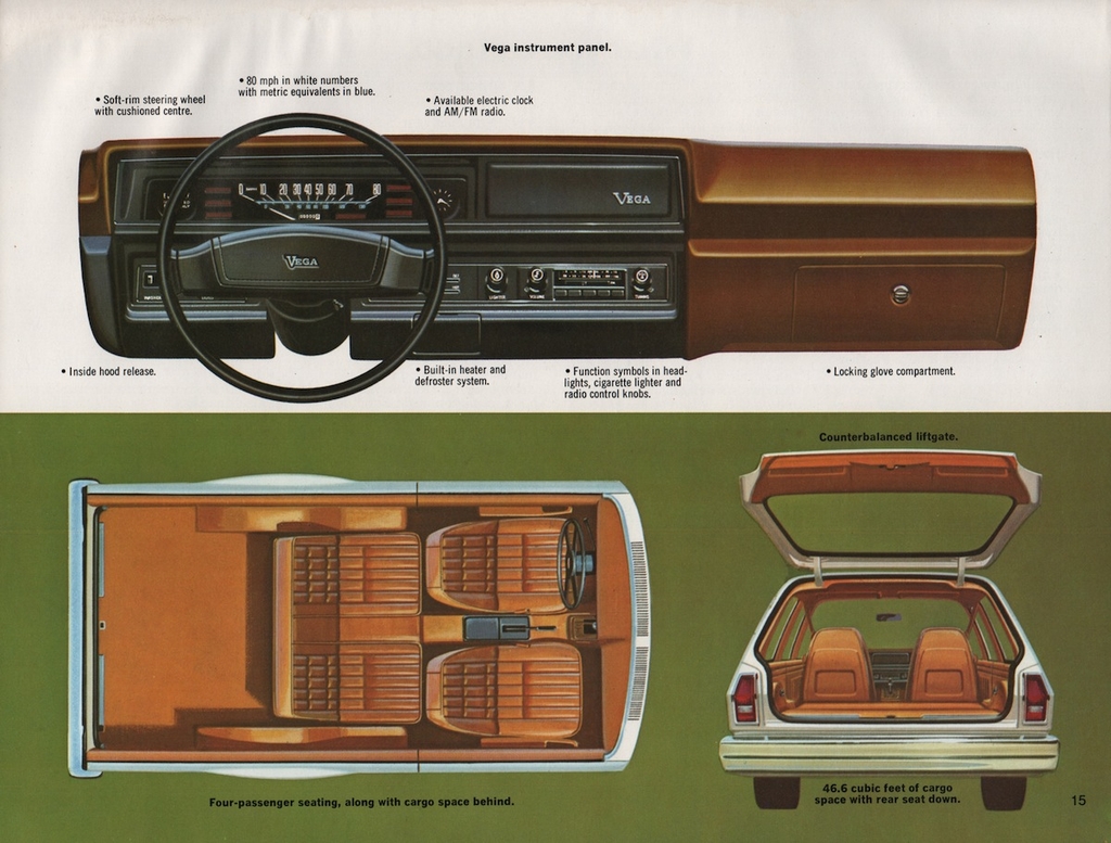 1976 Chevrolet Vega Canadian Brochure Page 8